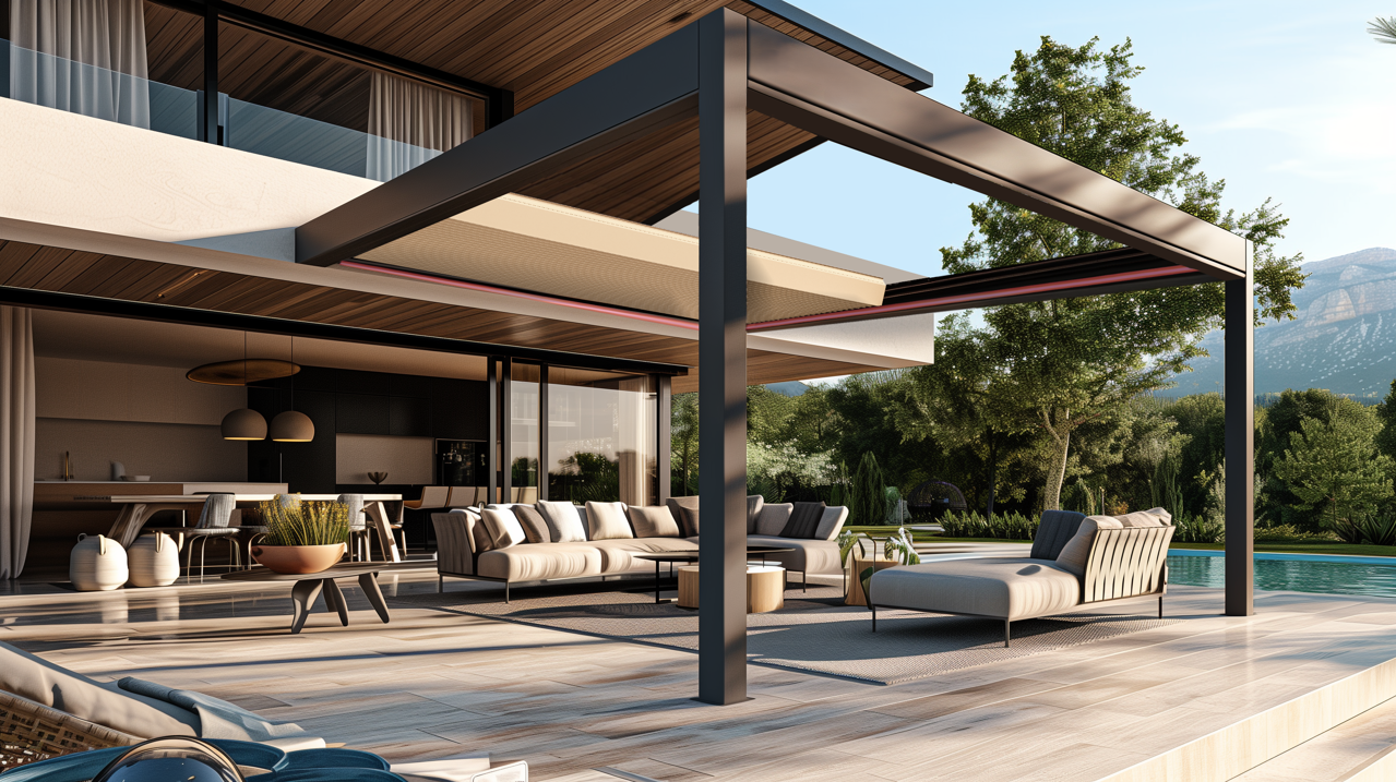 Viora Fabric Pergola Systems